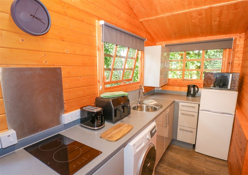 The kitchen at Stumps Cross Lodge, Upper Coscombe near Winchcombe