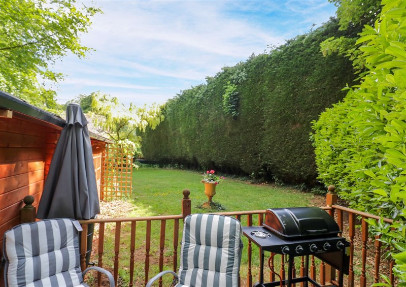 This is the garden at Stumps Cross Lodge, Upper Coscombe near Winchcombe