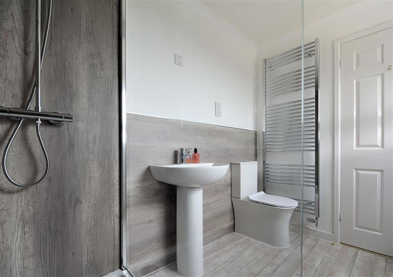 The bathroom at Stunning View, Charmouth