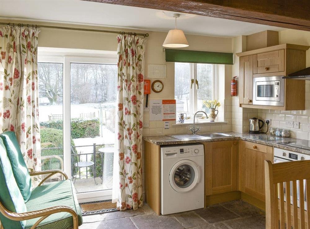 Fully appointed fitted kitchen at Stybarrow View Cottage in Glenridding, Ullswater, Cumbria