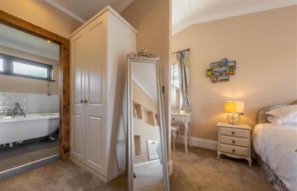 Ground floor: In to the the en-suite at Suffolk Barn, Kelling near Holt