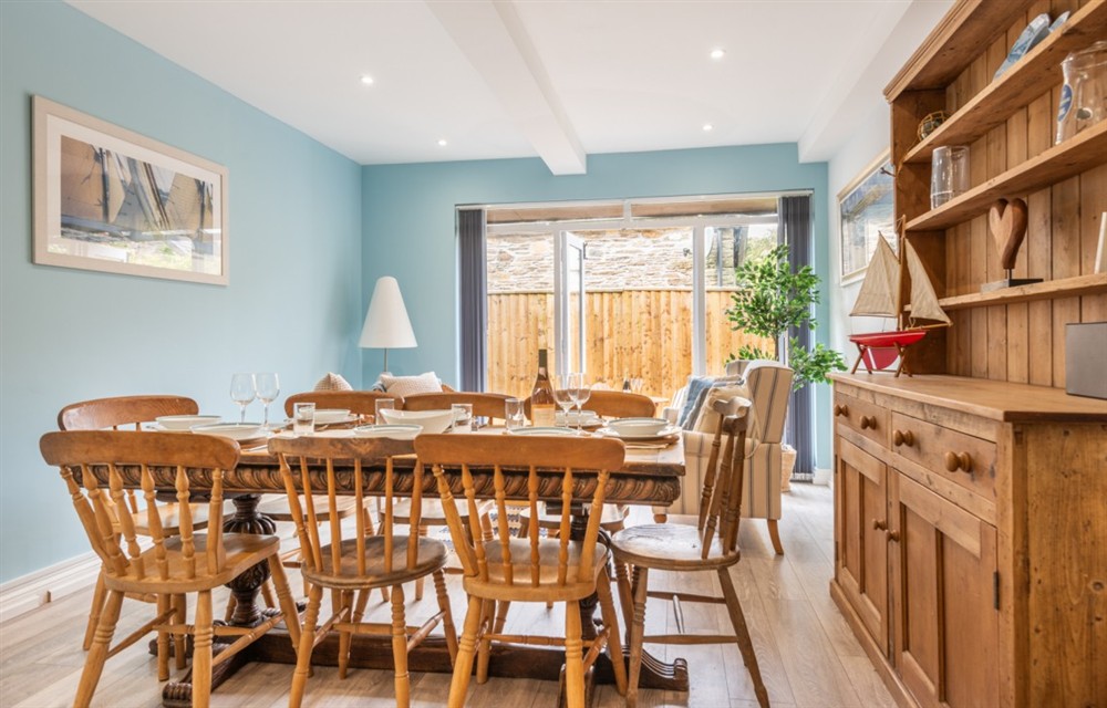Dining room at Suffolk Cottage in East Allington