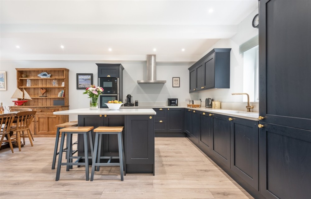 The kitchen at Suffolk Cottage in East Allington