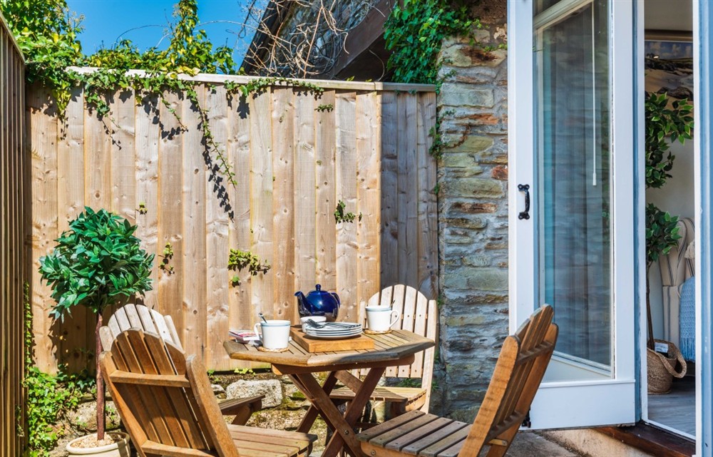 The perfect place to take seat at Suffolk Cottage in East Allington