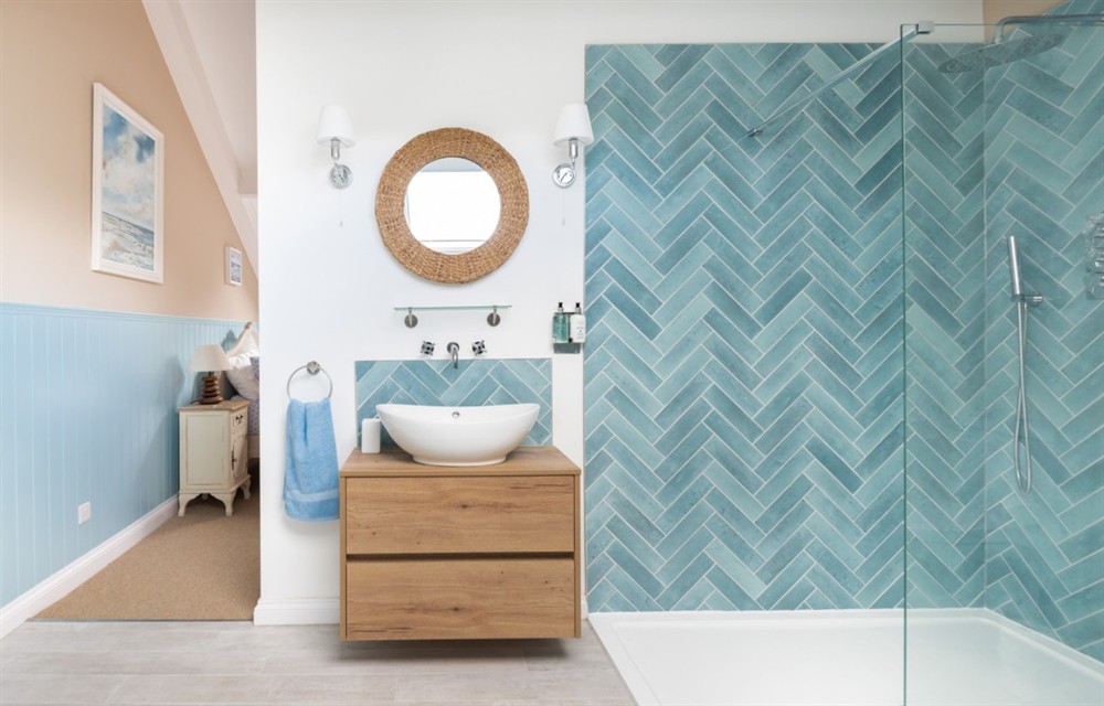 This is the bathroom (photo 2) at Suffolk Cottage in East Allington
