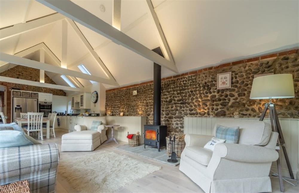 Ground floor: From the sitting area looking to the kitchen at Summer Barn, Weybourne near Holt