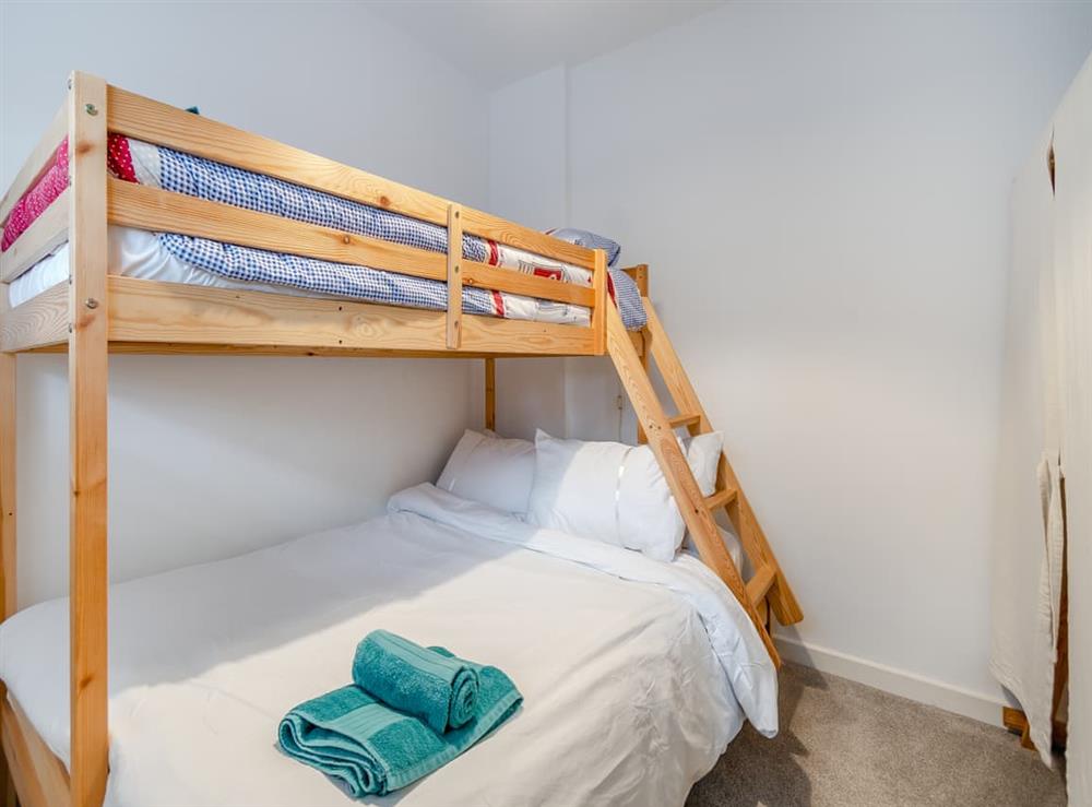 Bunk bedroom at Summer Hills in Whitby, North Yorkshire