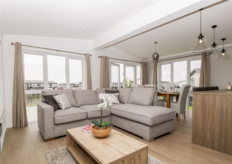 Relax in the living area at Summerdown, Brean