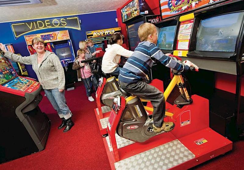 Arcade at Summerfields in Scratby, Great Yarmouth