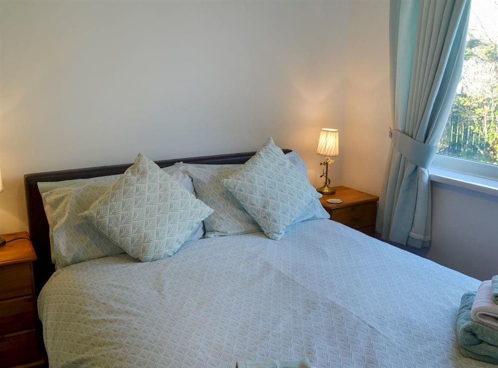 Relaxing double bedroom at Summerhouse Cottage in Beadnell, near Seahouses, Northumberland