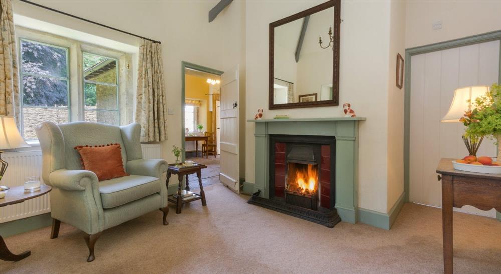 Lounge at Summerhouse Cottage in Wraxall, Somerset