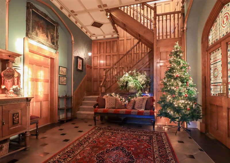 Inside Summerlands Hall Gothic Apartment at Summerlands Hall Gothic Apartment, Endmoor near Kendal