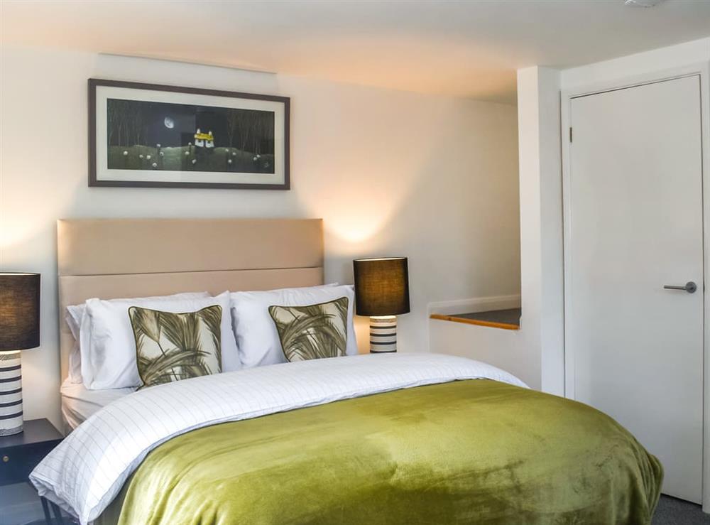 Double bedroom at Summerleaze House in Bude, Cornwall
