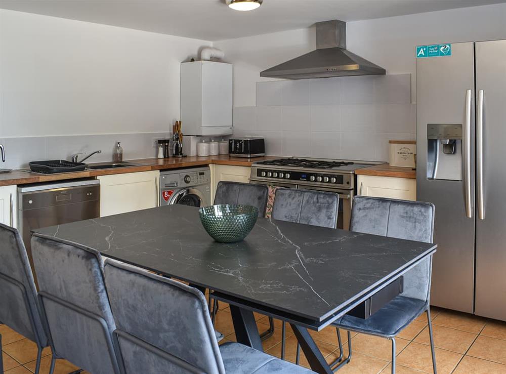 Kitchen/diner at Summerleaze House in Bude, Cornwall