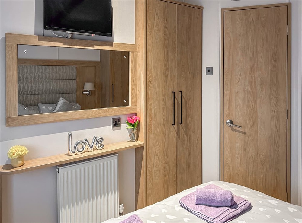 Double bedroom (photo 3) at Summers Lodge in Percy Wood Holiday Park, Northumberland