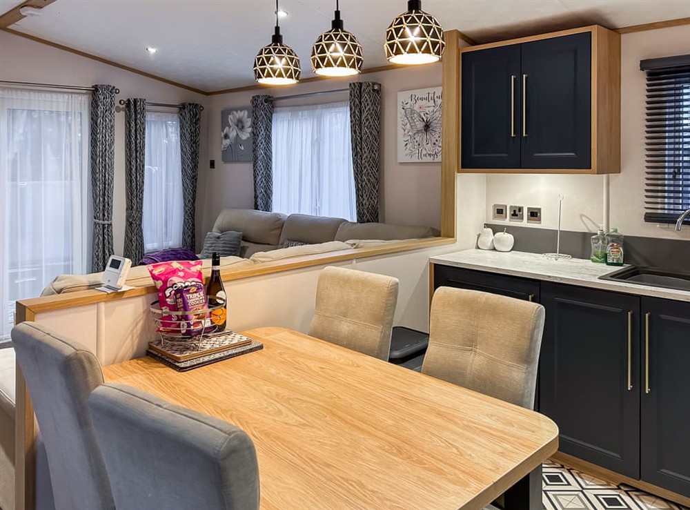 Open plan living space (photo 6) at Summers Lodge in Percy Wood Holiday Park, Northumberland