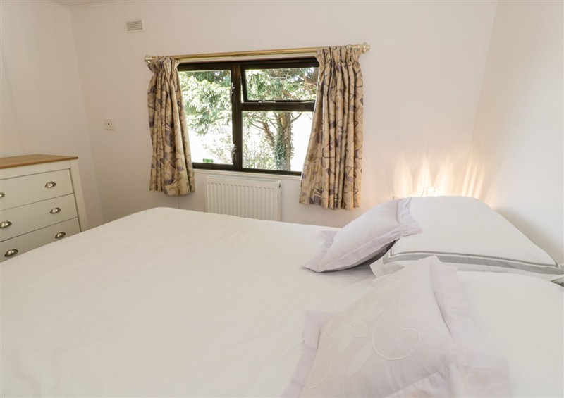 One of the bedrooms at Summertime Lodge, Rhyd-y-Foel near Abergele