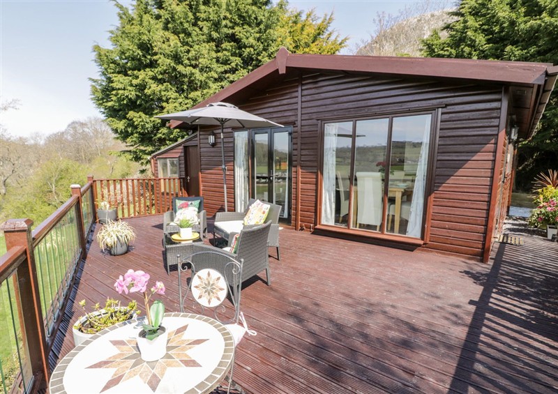 Outside Summertime Lodge at Summertime Lodge, Rhyd-y-Foel near Abergele