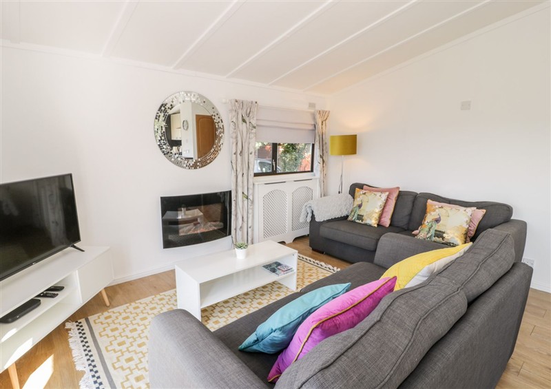 The living room at Summertime Lodge, Rhyd-y-Foel near Abergele