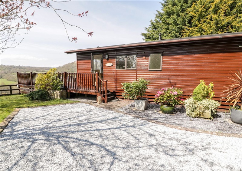 The setting at Summertime Lodge, Rhyd-y-Foel near Abergele