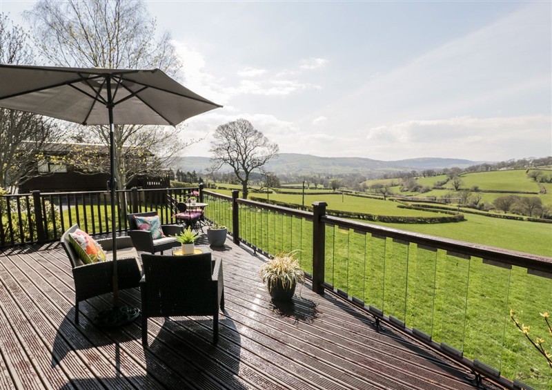 This is the patio (photo 2) at Summertime Lodge, Rhyd-y-Foel near Abergele
