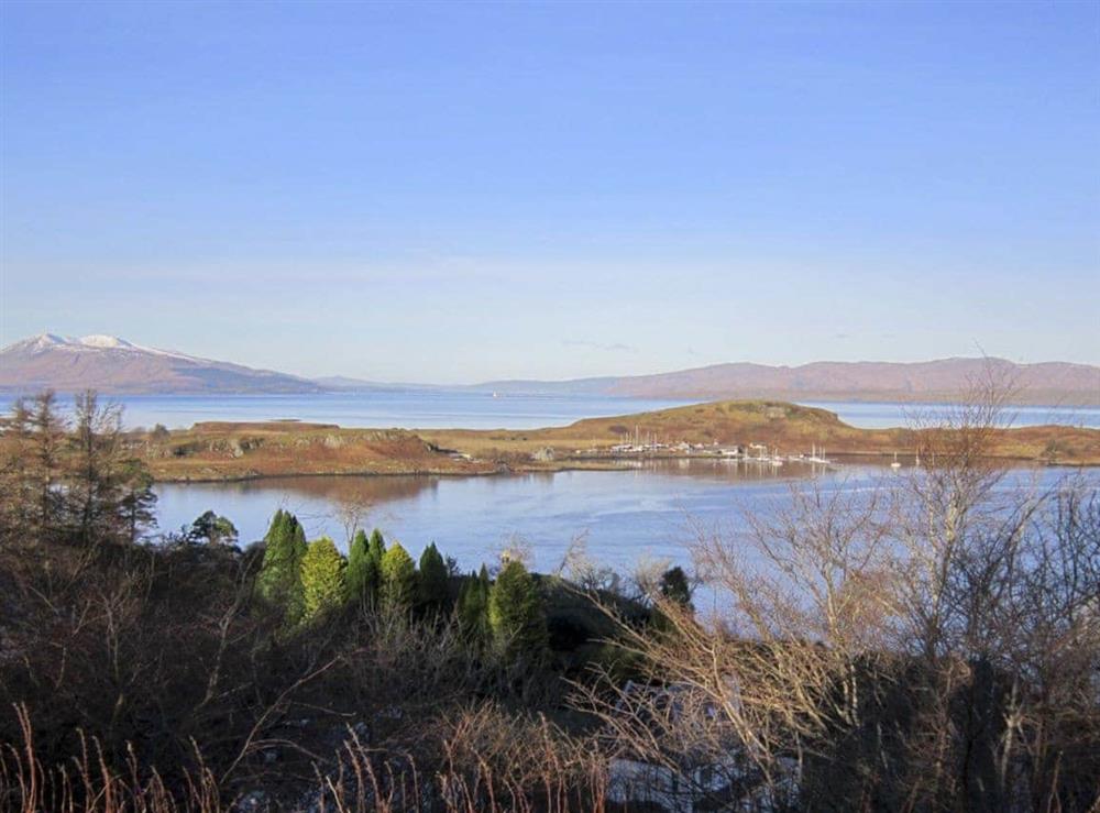 Firth of Lorn from the Viewpoint at Summit in Oban, Argyll and Bute, Scotland