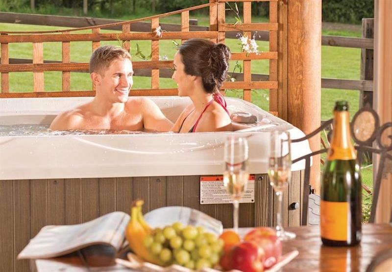 Spindrifter hot tub at Sun Hill Lodges in , Yorkshire