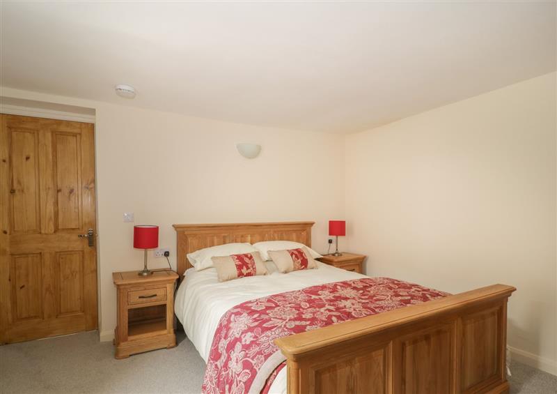 One of the bedrooms at Sun House, Allonby