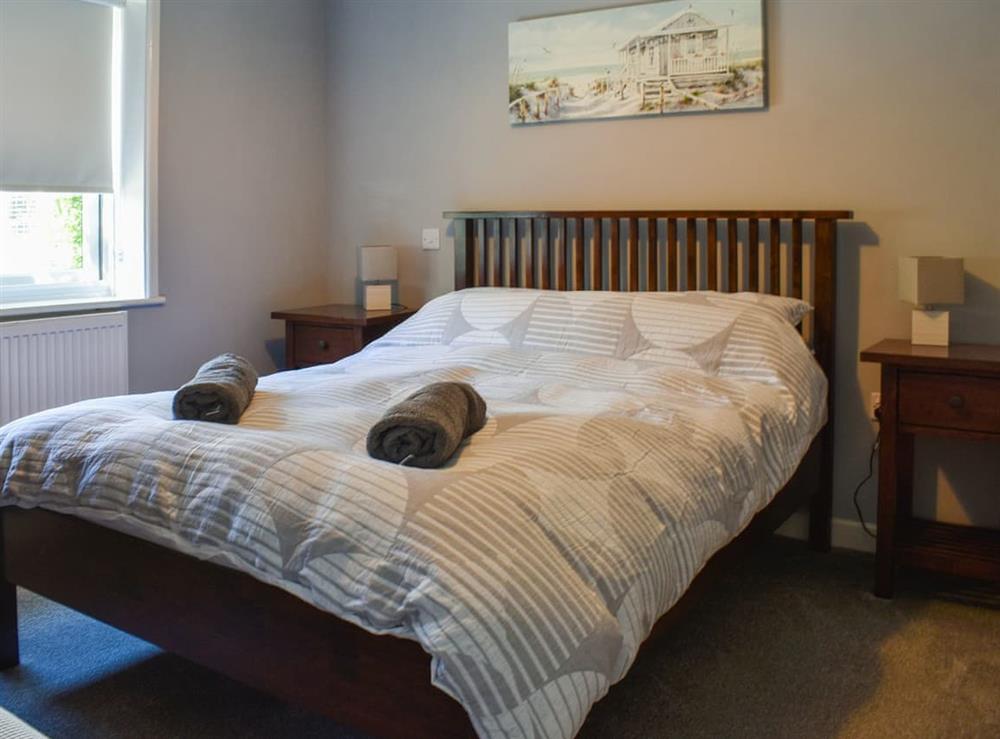 Double bedroom at Sunbury Cottage in Clanfield, near East Meon, Hampshire
