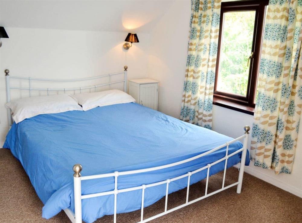 Double bedroom at Suncroft in Praa Sands, Penzance, Cornwall