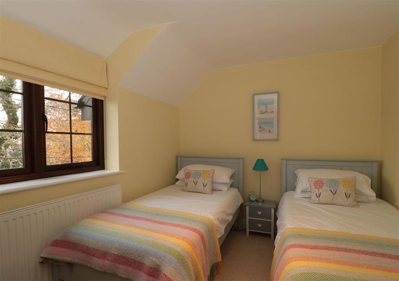 One of the bedrooms at Sundowner Cottage, Axminster