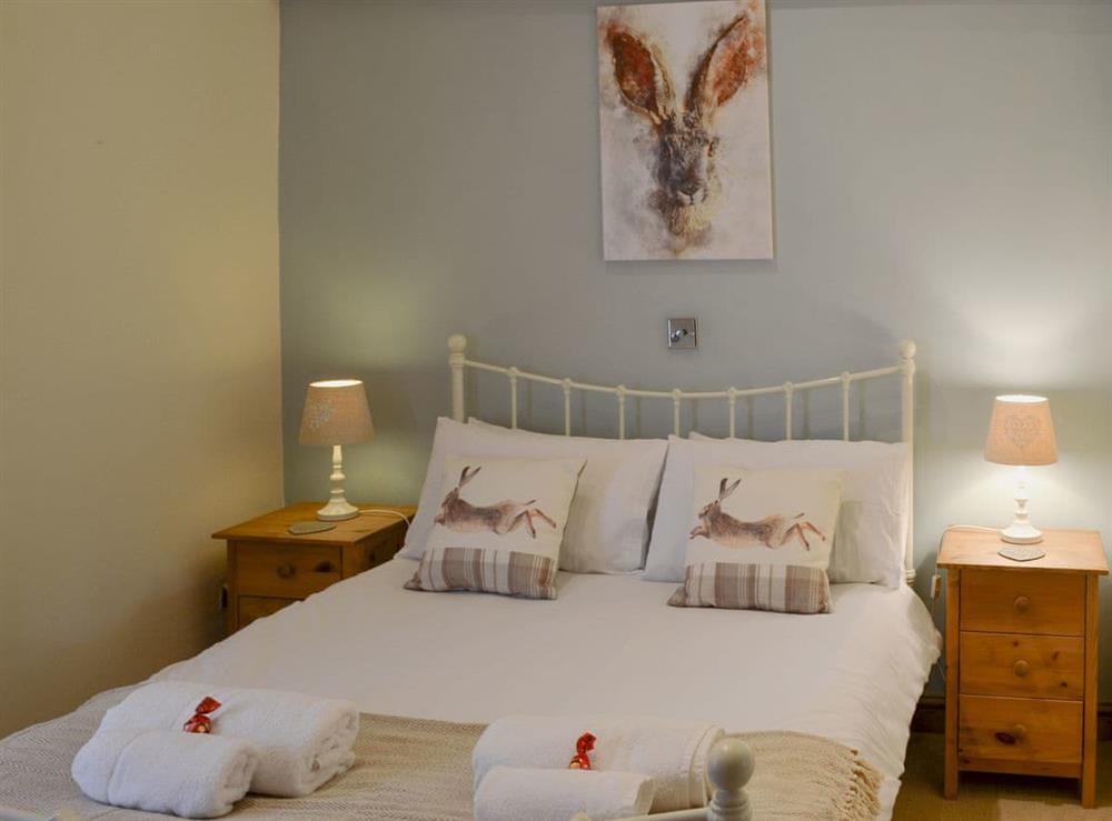 Double bedroom at Sunflower Holiday Cottage in Thoresthorpe, near Alford, Lincolnshire
