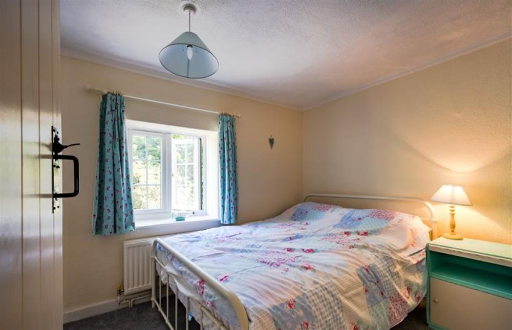First floor: Bedroom two with a small double at Sunny Beck Cottage, Mundesley near Norwich