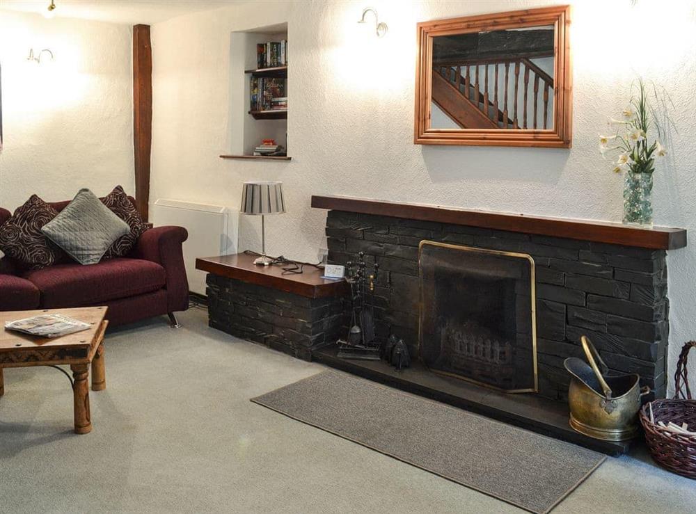 Living room at Sunny Beck in Lower Nibthwaite, near Ulverston, Cumbria