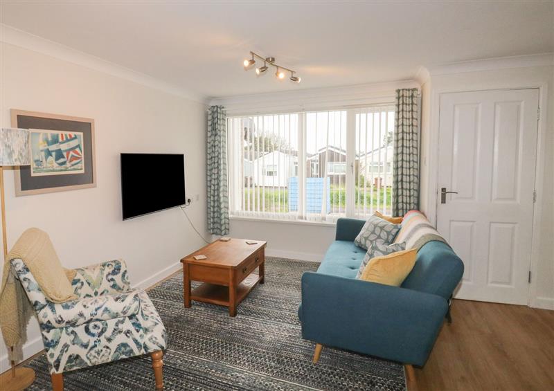 The living room at Sunny Breeze, Malborough
