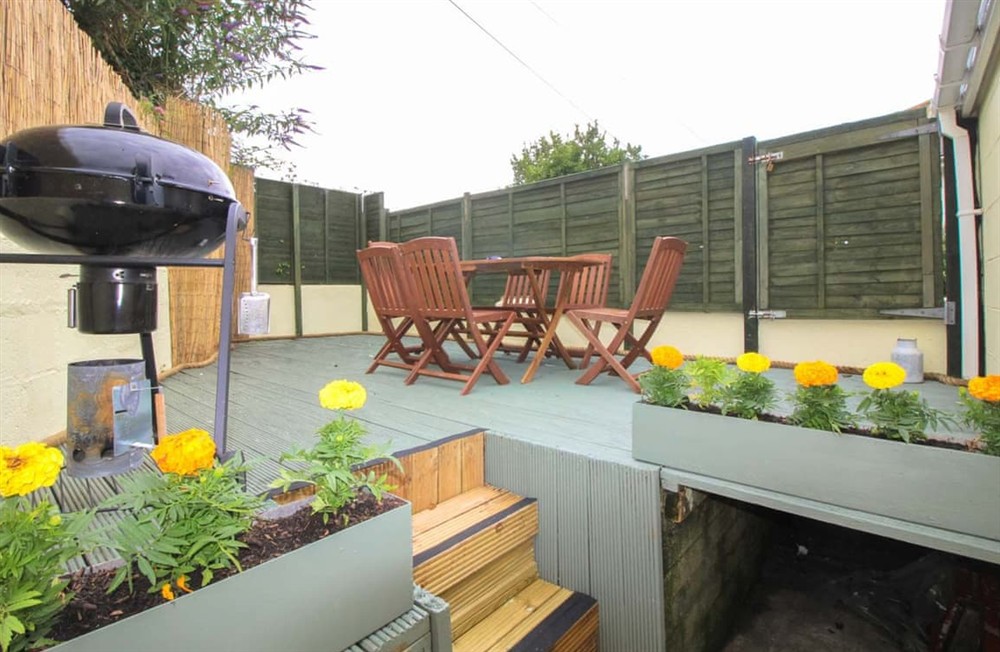 Decking (photo 3) at Sunny Corner Cottage in Hayle, Cornwall