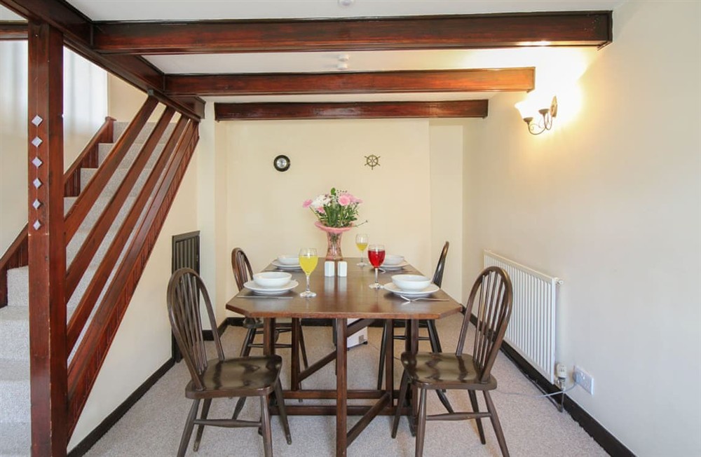 Dining Area at Sunny Corner Cottage in Hayle, Cornwall