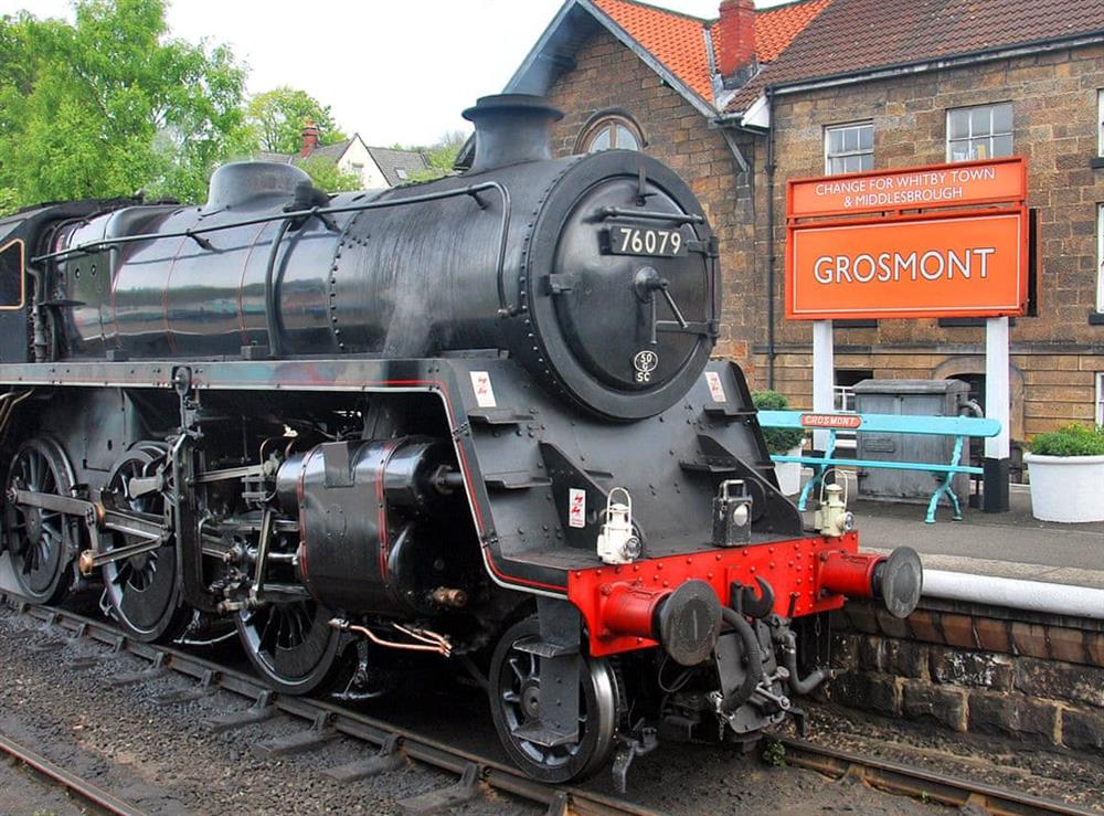 Grosmont Station, North York Moors Railway, within the surrounding area at Sunny Cottage in Welburn, near York, North Yorkshire