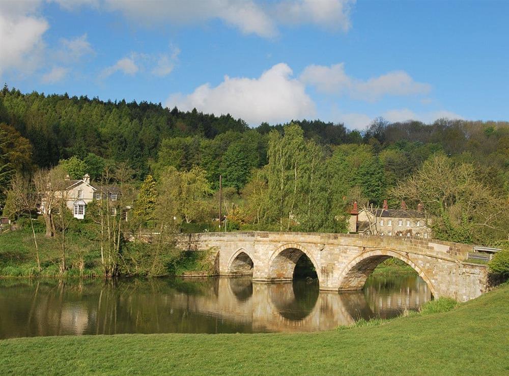 Kirkham Bridge within the surrounding area at Sunny Cottage in Welburn, near York, North Yorkshire