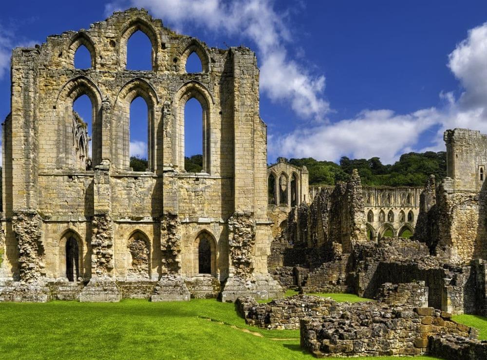 Rievaulx Abbey at Sunny Cottage in Welburn, near York, North Yorkshire