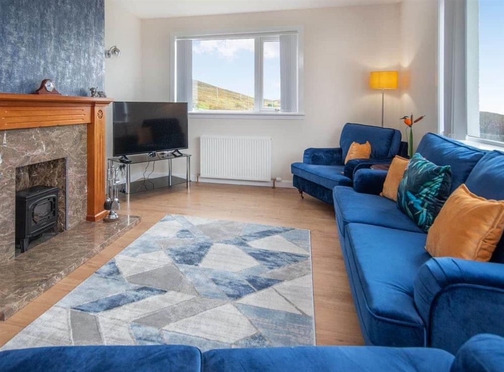 Living room at Sunny Hill in Gairloch, Ross-Shire