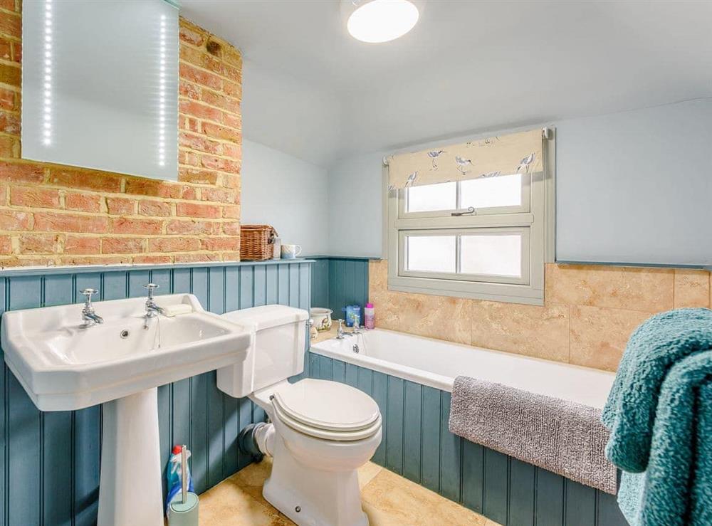 Bathroom at Sunny House by the Sea in Dymchurch, Kent