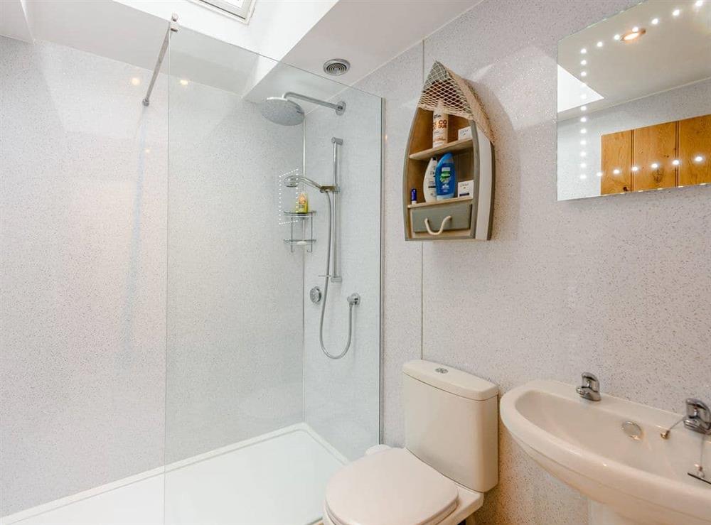 Shower room at Sunny House by the Sea in Dymchurch, Kent