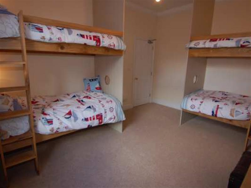 Bunk bedroom at Sunny Mount, Teignmouth, Devon