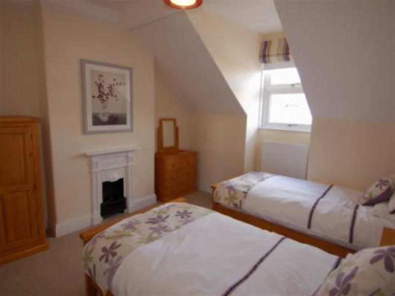 Twin bedroom at Sunny Mount, Teignmouth, Devon