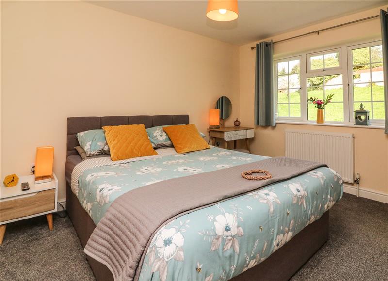 One of the bedrooms at Sunny Views, Combe Martin