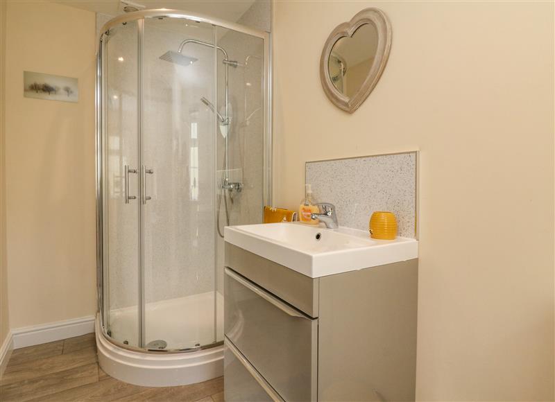 This is the bathroom at Sunny Views, Combe Martin