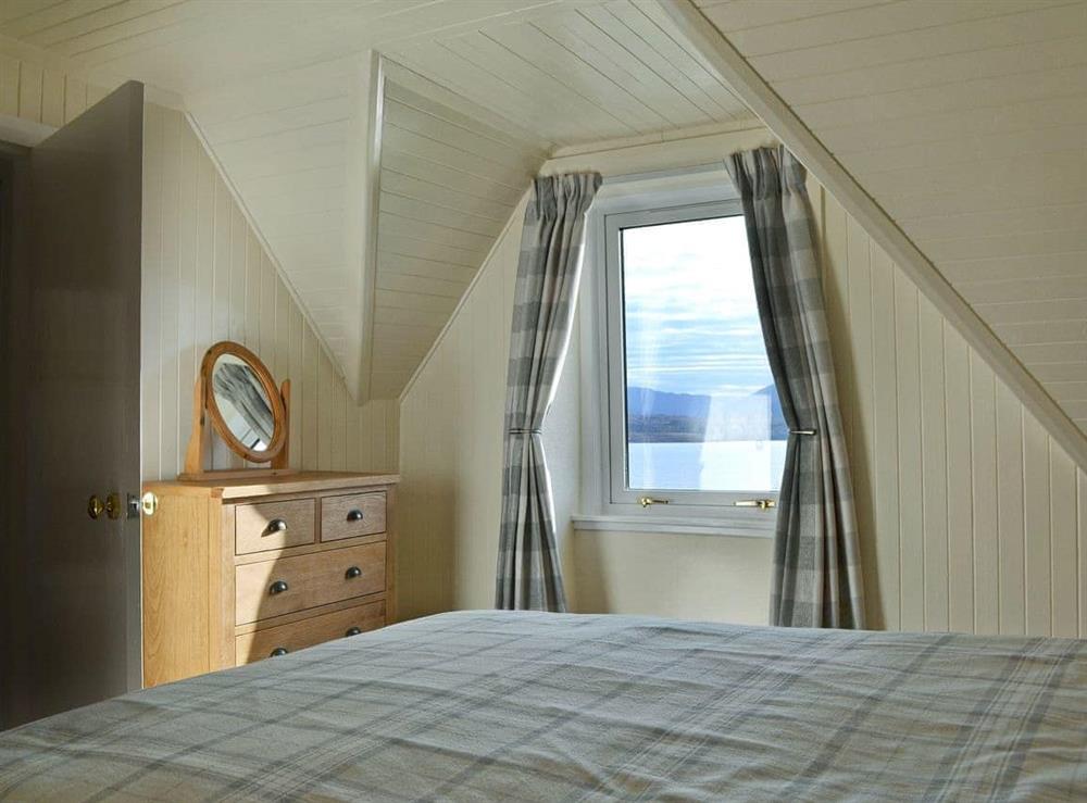 Spacious double bedroom (photo 2) at Sunnybank Cottage in Inveralligin, near Torridon, Ross-Shire