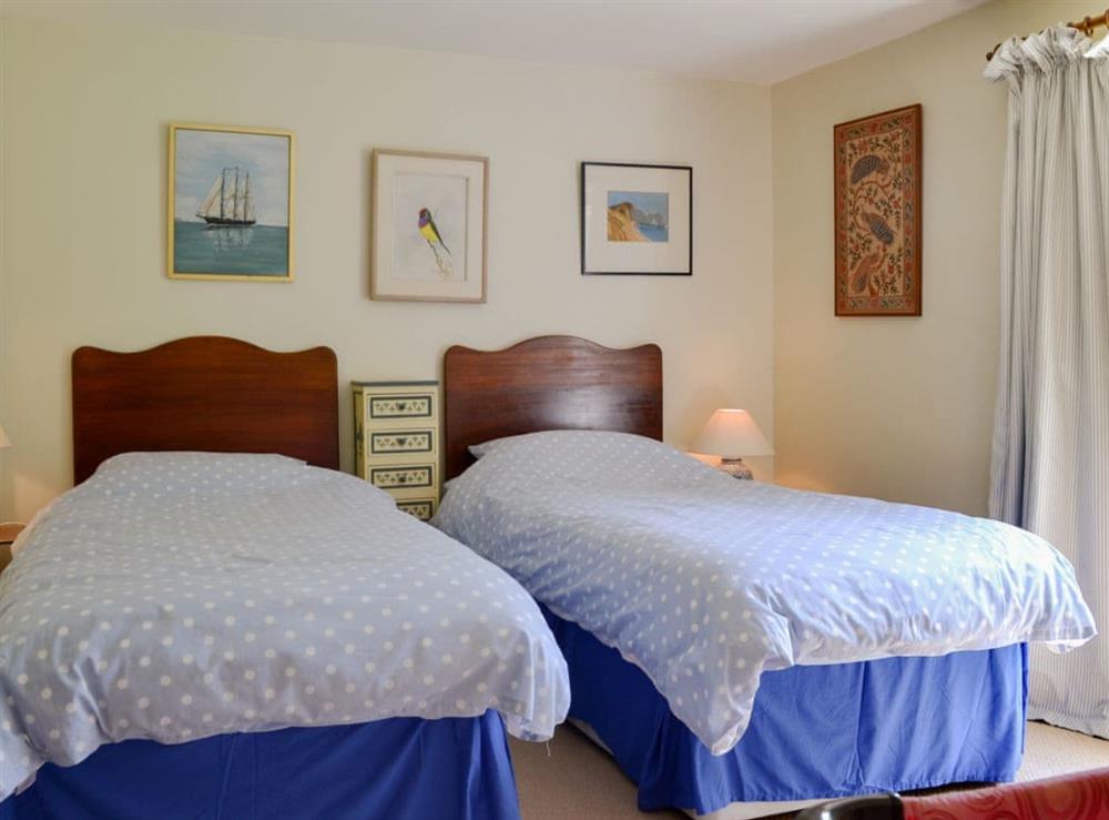 Ideal twin bedroom at Sunnybank in Newton St Margarets, Herefordshire., Great Britain