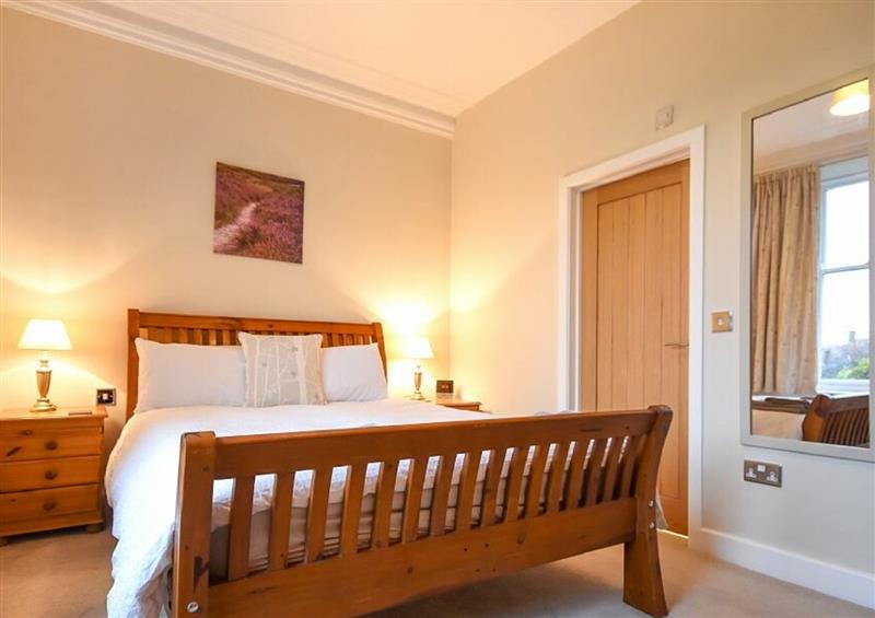 One of the bedrooms at Sunnybrae, Alnmouth